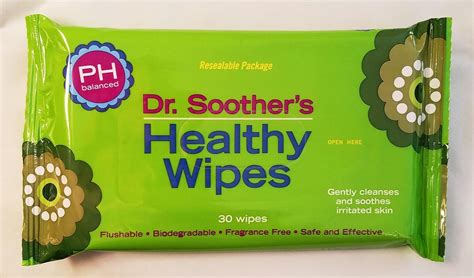 Buy Dr Soother S Y Wipes Ph Balanced Hypoenic Alcohol And Fragrance Free 30 Individually
