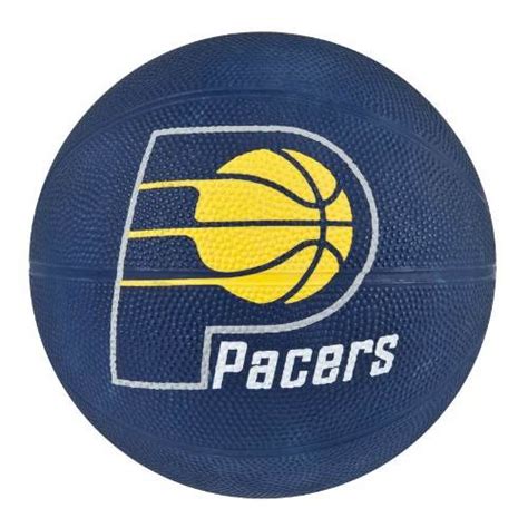 Spalding 65 542e Indiana Pacers Mini Rubber Nba Team Basketb