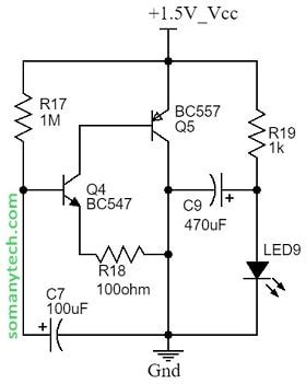 Single Led Blinking Circuit Archives Sm Tech