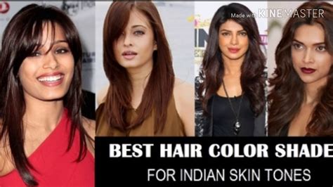 Best Hair Color For Indian Skin Tones👧👧 Youtube