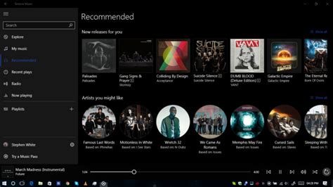 Groove Music For Windows 10 Receives New Update Neowin
