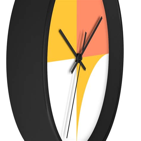Colorful Modern Abstract Wall Clock Minimal Design Wall Clock Etsy