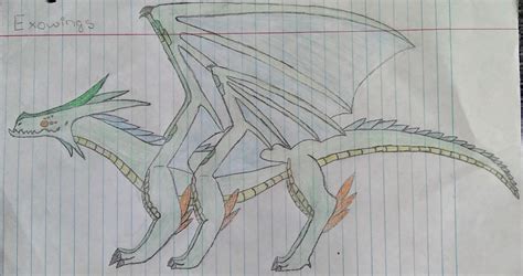 Introducing The Exowings A Species Of Nomadic Space Faring Dragons