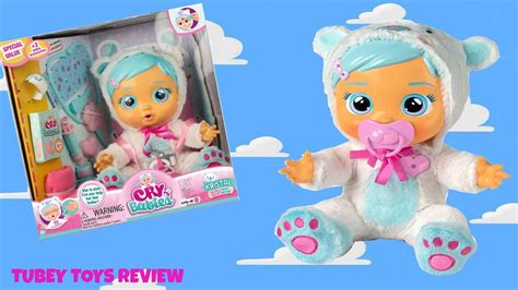 UNBOXING Cry Babies Kristal Doll Magic Tears Baby Who Is Sick