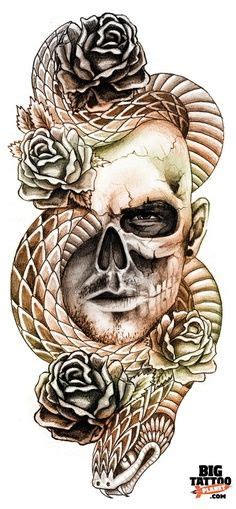 Snake Skull Skull Sugar Skull Tattoos Tattoos