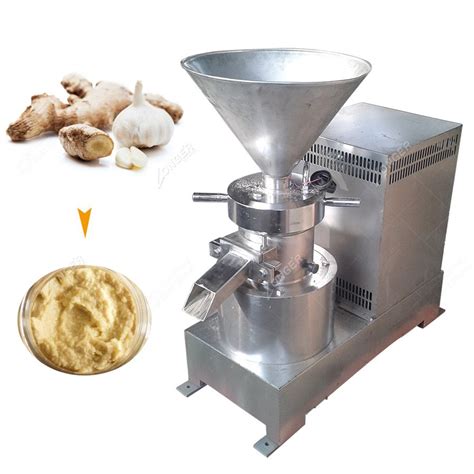 Commercial Garlic Ginger Paste Making Machine Chilli Paste Grinding