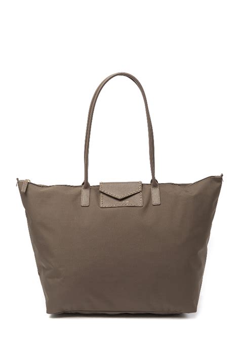 Lancaster Solid Tote Bag In Military Green Modesens