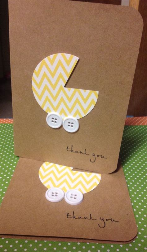 Baby shower thank you note examples. Best Handmade Thank You Card For Baby Shower
