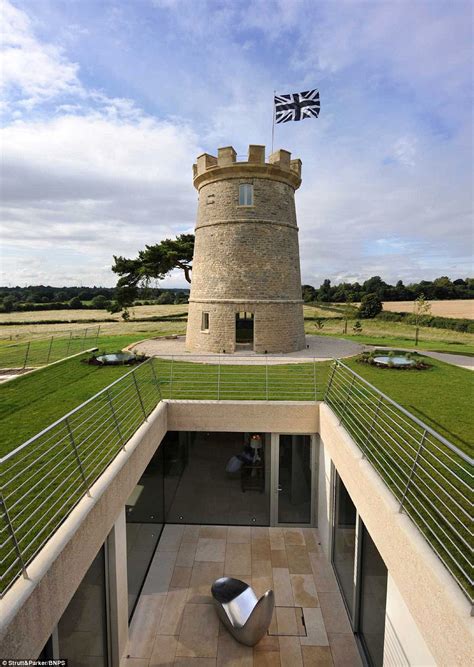 Subterranean Home Built Below A Nearly 300 Year Old Stone Tower Goes On