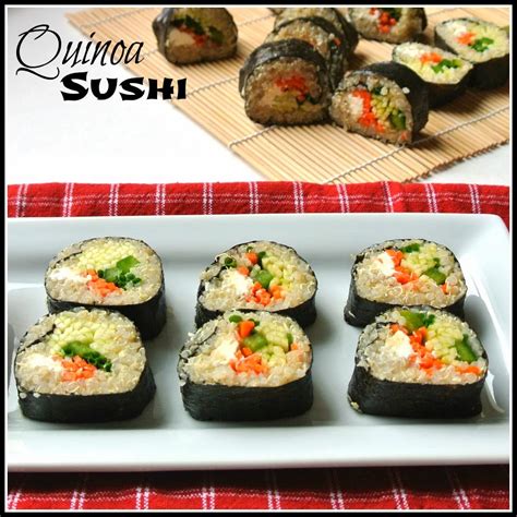 Mom Whats For Dinner Quinoa Veggie Sushi