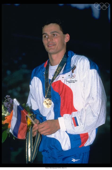 Alexander Popov Olympic Swimming Russian Federation