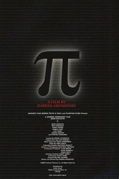 As you may or may not know tomorrow is march 14 which can also be written as 3.14 which is. Pi Movie Review & Film Summary (1998) | Roger Ebert