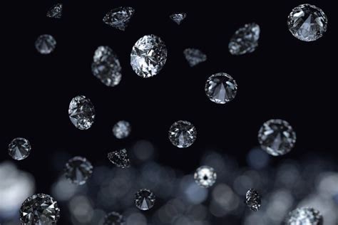 Diamonds Diamond Jewelery Bokeh Bling Abstraction Abstract