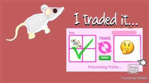 Making A Neon Golden Rat Traded It Roblox Adopt Me Youtube