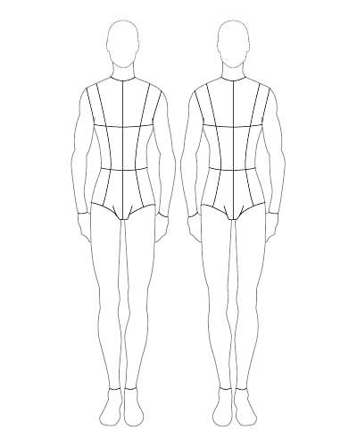Costume Sketch Template At Explore Collection Of