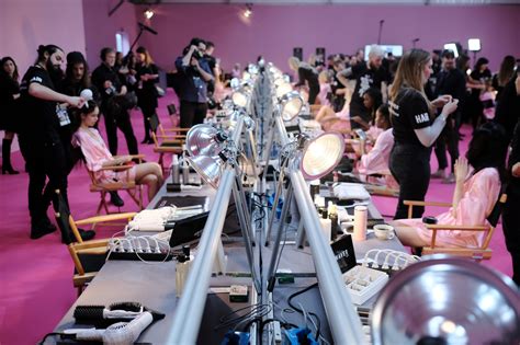 Victorias Secret Fashion Show Hair Makeup Backstage La