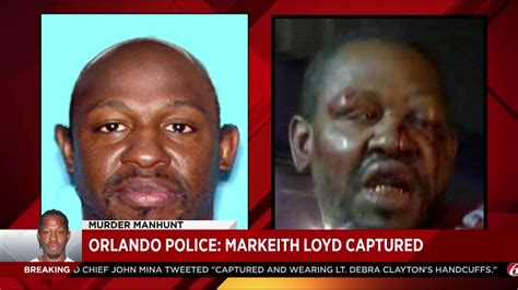 Accused Orlando Police Officer Killer Markeith Loyd In Custody