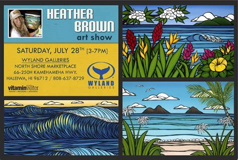 the surf art of heather brown hawaii artist heather brown announces summer 2012 art shows