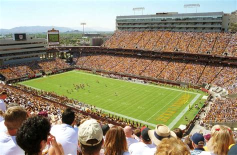 Sun Devil Stadium History Photos And More Of The Former Nfl Stadium Of