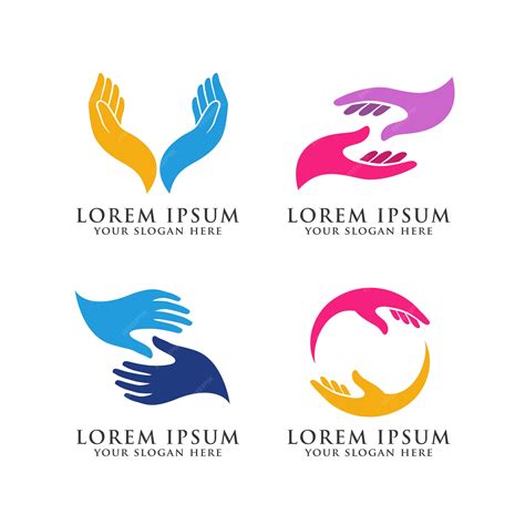 Premium Vector Hand Care Logo Template