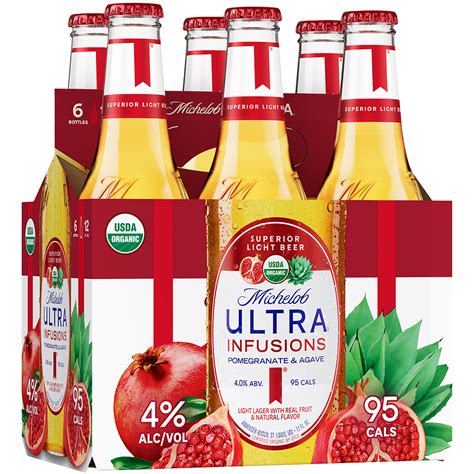 Michelob Ultra Infusions Pomegranate And Agave Gotoliquorstore
