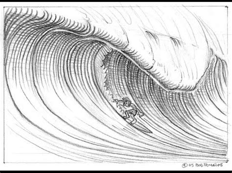 How to create beach waves. How to draw a Wave Easy - YouTube