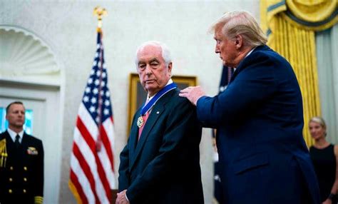 Trumps Respite From Bad News Cycles Medal Of Freedom Ceremonies The