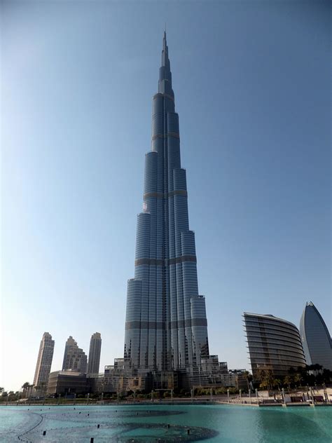 The Tallest Building In The World Burj Khalifa In Dubai United Arab