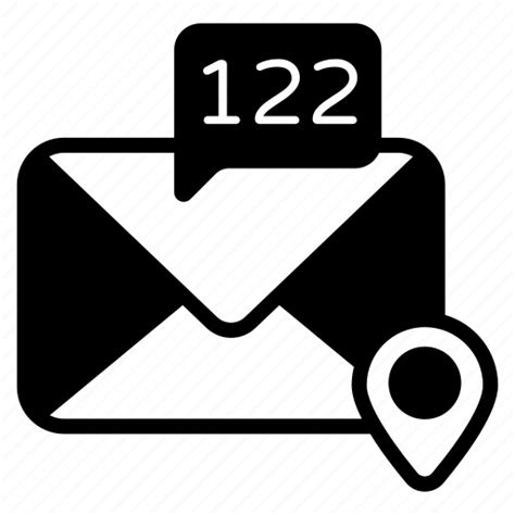 Zip Code Postal Code Mailing Code Email Location Postcode Icon Download On Iconfinder