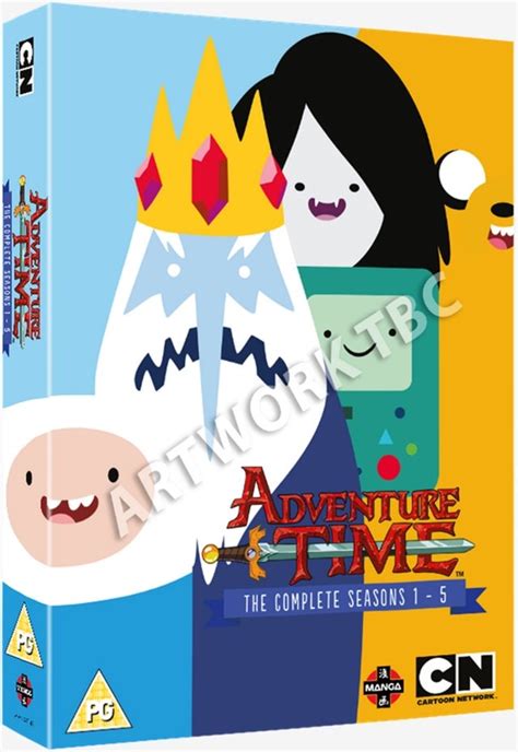 Adventure Time The Complete Seasons 1 5 Dvd Box Set Free Shipping