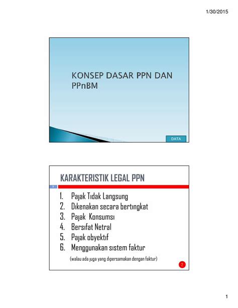 Pdf Konsep Dasar Ppn Dan Ppnbm Mhs Pdfslidenet