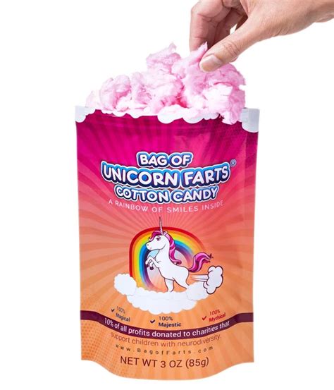 Bag Of Unicorn Farts A Sugary Snack With Mythical Origins