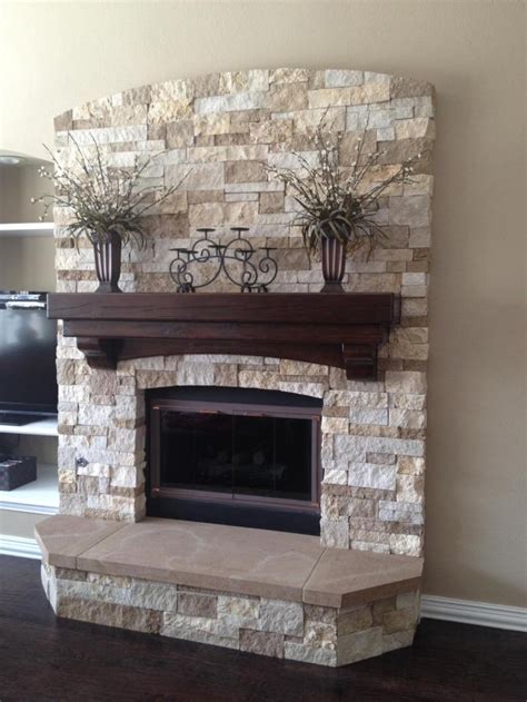River Rock Stone Fireplace Fireplace Guide By Linda