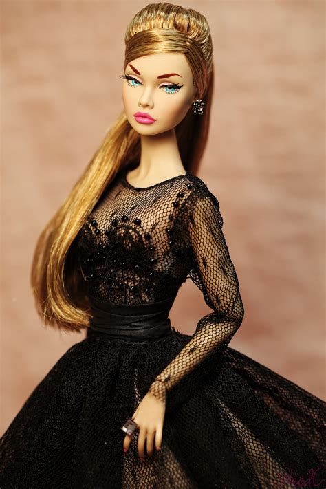 Rose Barbie Dress Fashion Doll Dress