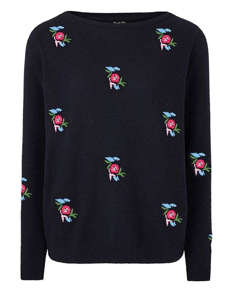 Embroidered Jumper Crazy Clearance