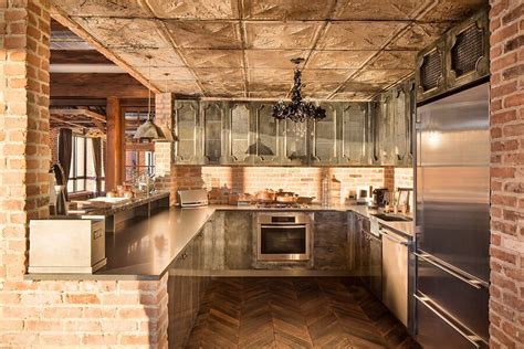 10 Cool Kitchen Interior Design Ideas With Brick Walls