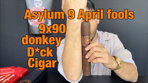 Asylum 9 April Fools 9x90 Cigar Review Cigarsocialclub Cigar Cigars Viral Big Reviews