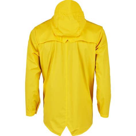 Rains Waterproof Jacket Yellow 1201 Sportique