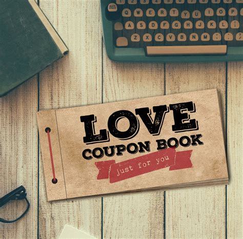 Our customer service team is dedicated to helping you at any point during the creation or shipment of your custom love book. Love Coupon Book for Him PRINTABLE DIY Gift Digital PDF