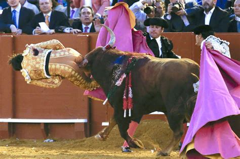 Teen Bullfighter Gored In Bum Five Months After He Took Horn In Mouth