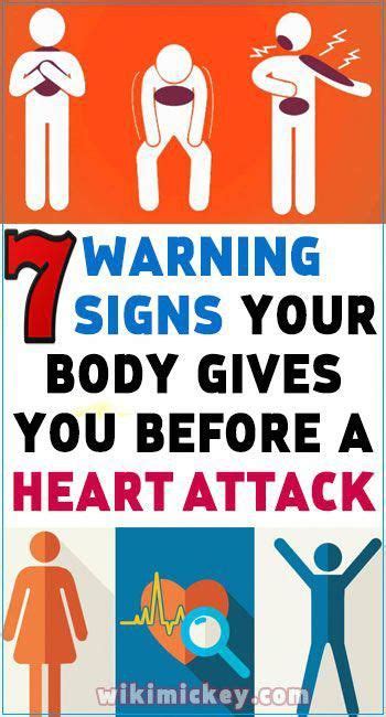 7 Warning Signs Your Body Gives You Before A Heart Attack Heartattack