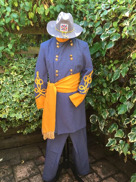 Confederate Officer Uniform Masquerade