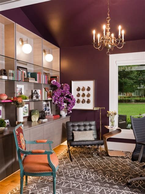 Eclectic Home Office Design Ideas Remodels And Photos
