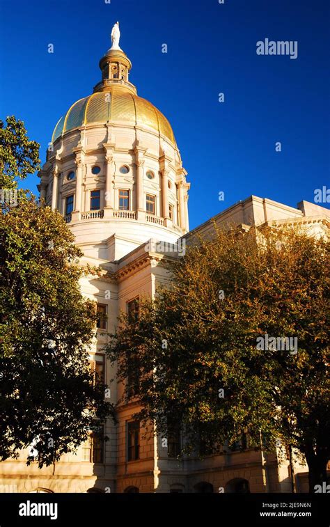 The Georgia State Capitol Building In Atlanta Stock Photo Alamy