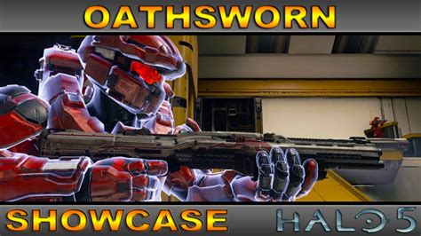 Oathsworn Mythic Weapon Showcase Halo 5 Guardians Youtube