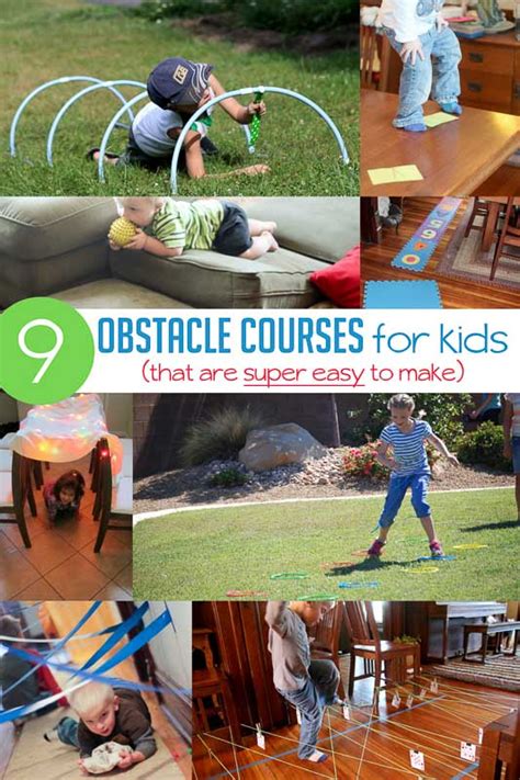 Obstacle Course For Kids Ideas That Are Super Simple