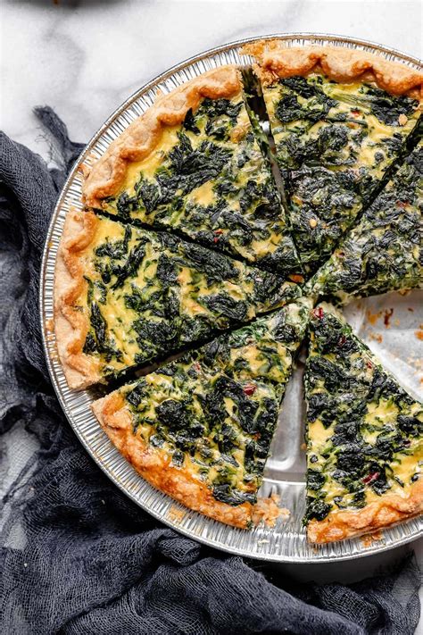 Greatest Spinach Quiche Recipe Two Peas Their Pod Doctor Woao
