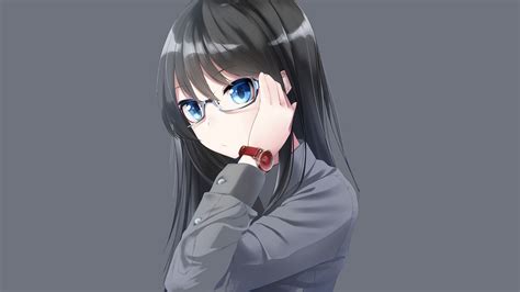 anime girl glasses pfp maxipx