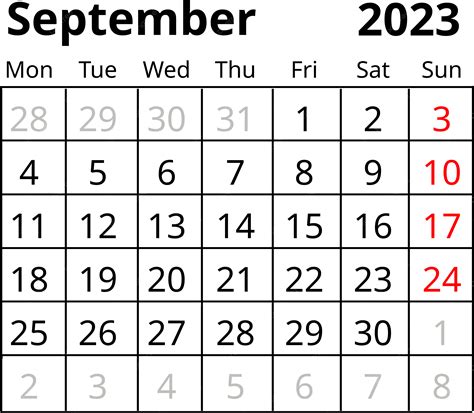 Siyah Masa Eylül 2023 Takvimi Minimalist Takvim 2023 Takvimi Eylül