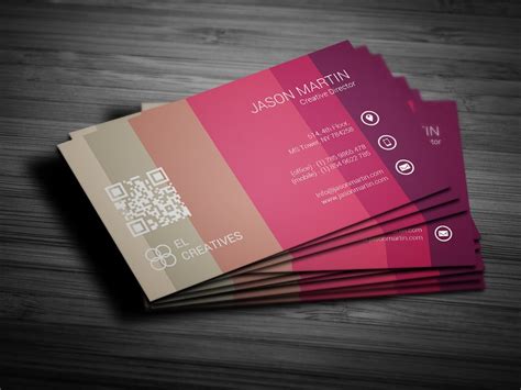 Free unique business cards templates view templates. Colorful Unique Business Card ~ Business Card Templates ...